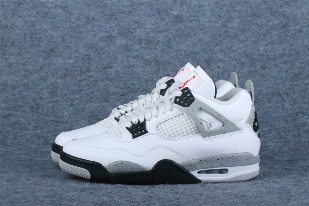 Air Jordan 4 Retro OG 'White Cement' 2025 (US Warehouse, No QC)