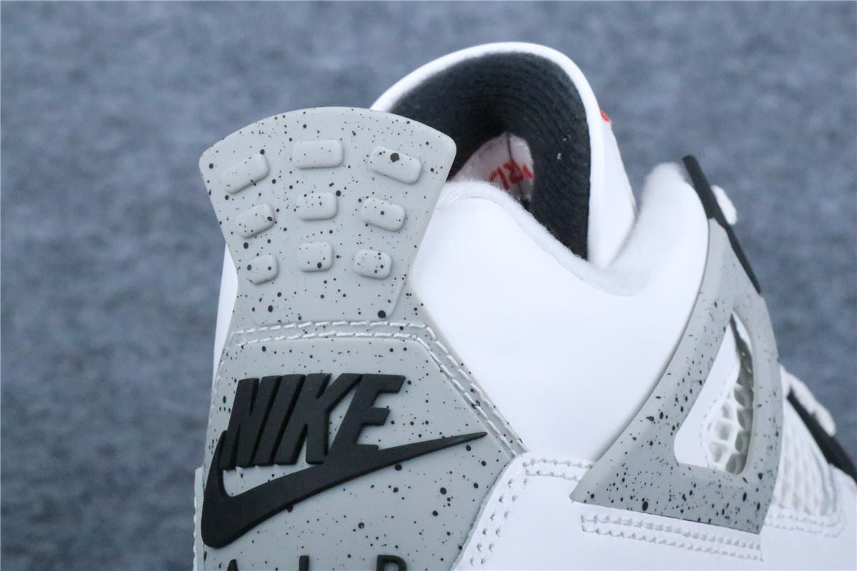 Air Jordan 4 Retro OG 'White Cement' 2025 (US Warehouse, No QC)