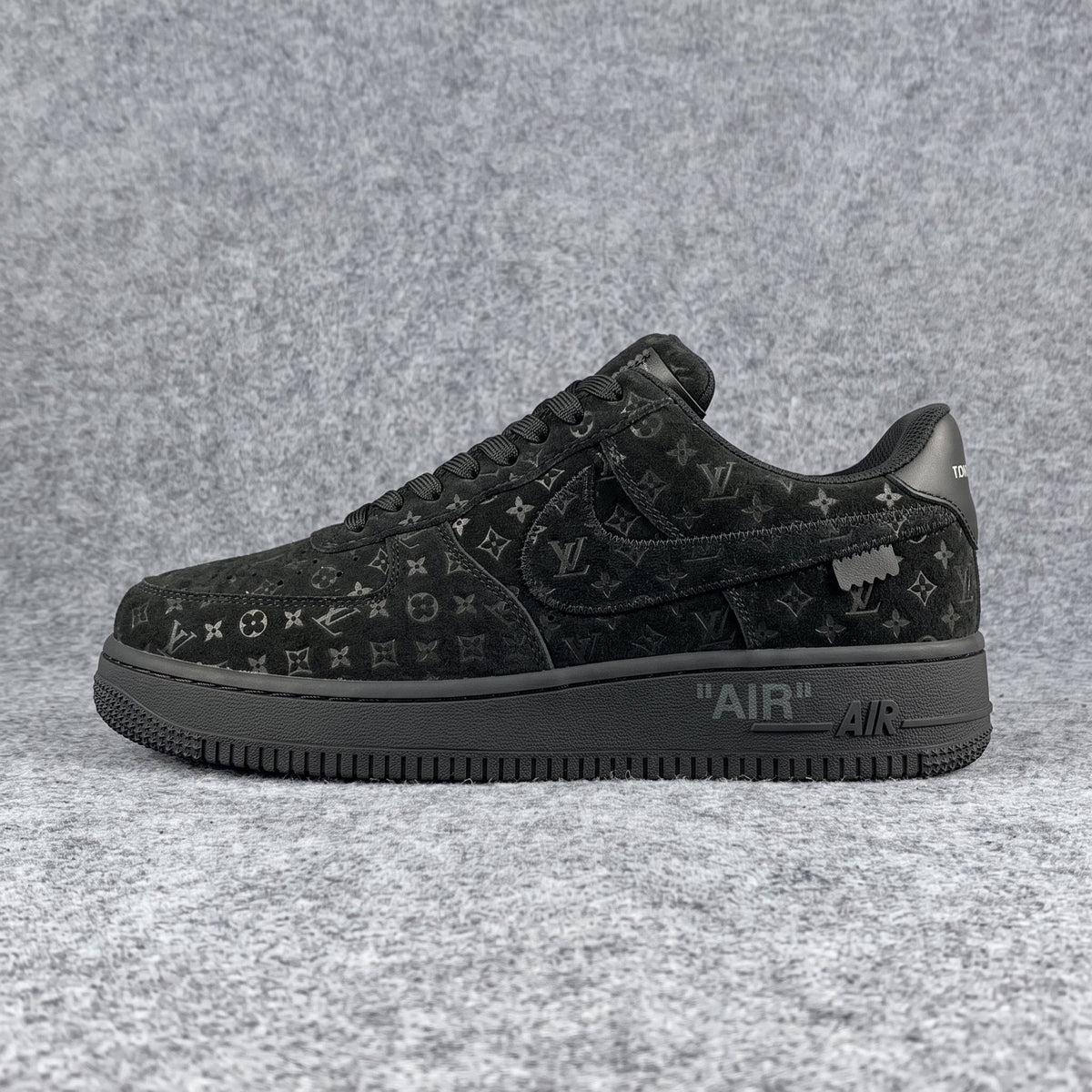 Louis Vuitton x Nike Air Force 1 Low 'Triple Black'